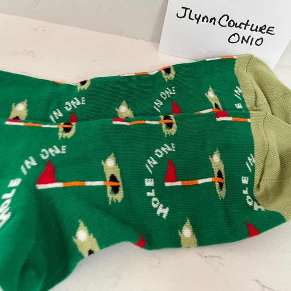 NEW Men’s Golf Socks, Hole in one Golf Fun Socks,Golf socks, Hard to find Dad! - Picture 4 of 4